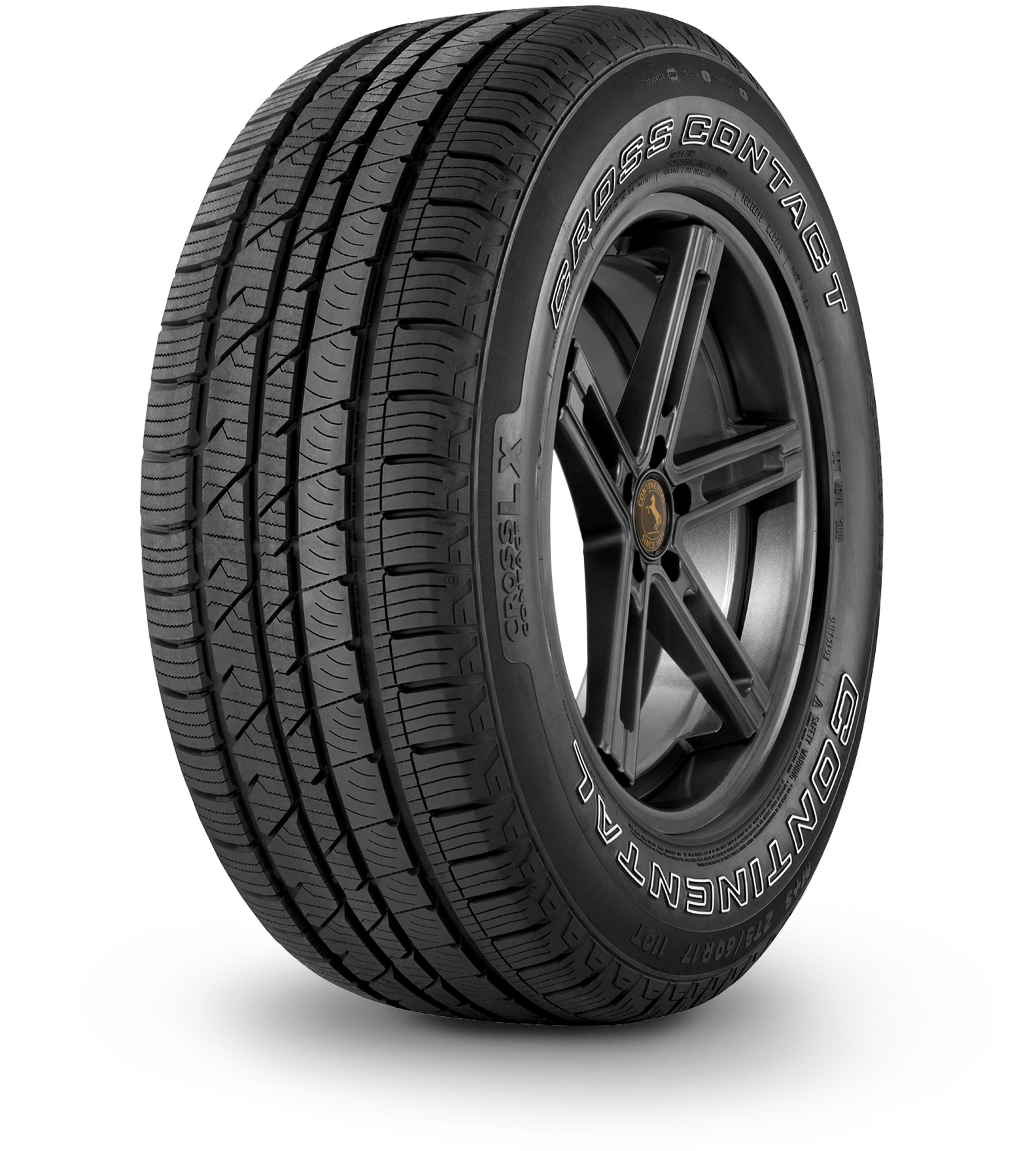 Summer tyre CONTINENTAL ContiCrossContact LX 2-215/60/17 096H E/C/71dB 