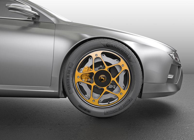 Continental introduces an innovative wheel and braking concept for